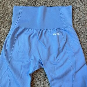 AYBL leggings, size small, color chambray blue. V2 seamless leggings